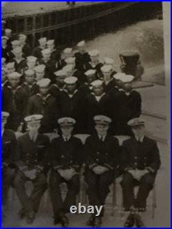 US Navy Photograph of Aircraft Carrier USS Belleau Wood, Crew 1946 RARE