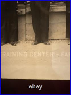 US Navy Photograph of Crew 1944 Us Naval Training Center, Idaho Hudspeth? WW2