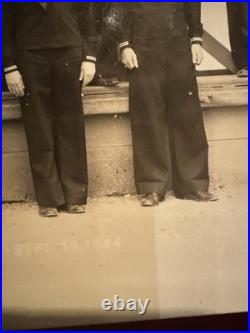 US Navy Photograph of Crew 1944 Us Naval Training Center, Idaho Hudspeth? WW2