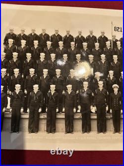 US Navy Photograph of Crew 1944 Us Naval Training Center, Idaho Hudspeth? WW2