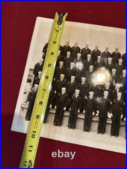 US Navy Photograph of Crew 1944 Us Naval Training Center, Idaho Hudspeth? WW2