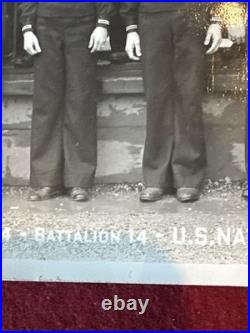 US Navy Photograph of sailors 1944 US Naval Training Center, Idaho PF Keifer? WW