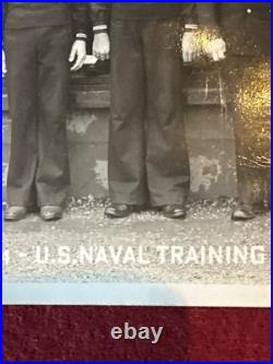 US Navy Photograph of sailors 1944 US Naval Training Center, Idaho PF Keifer? WW
