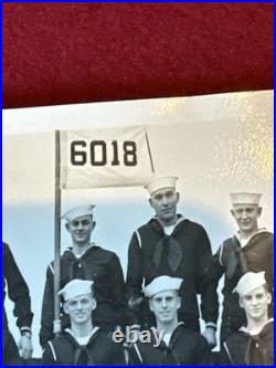 US Navy Photograph of sailors 1944 US Naval Training Center, Idaho PF Keifer? WW