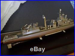 US Navy, SUPER HEAVY, very detailed, DESK SHOWPIECE. Battleship Ship Boat Model