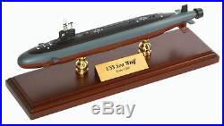US Navy Seawolf Class SSN Desk Display Submarine Sub Ship Boat 1/350 ES Model