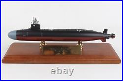 US Navy Seawolf Class SSN Nuclear Desk Top Display Submarine Ship 1/350 ES Model