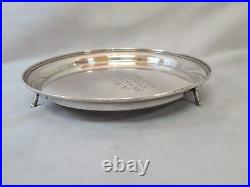 US Navy Ship USS Chambers Destroyer Sterling Silver Presentation Platter