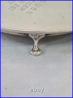 US Navy Ship USS Chambers Destroyer Sterling Silver Presentation Platter