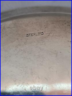 US Navy Ship USS Chambers Destroyer Sterling Silver Presentation Platter