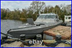 US Navy Special Warfare Group SEALs Special Ops Craft Boat Mark V Bow Section