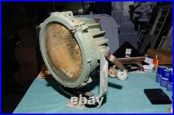 US Navy Tripoli LPD-10 Ajustable search light from ship