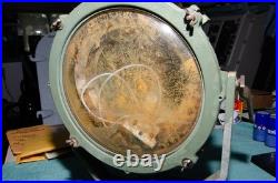 US Navy Tripoli LPD-10 Ajustable search light from ship
