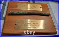 US Navy USF Frigate Constellation Spike dedicated 1980