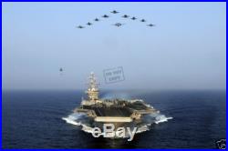 US Navy USN aircraft carrier USS Dwight D. Eisenhower (CVN 69) A1 8X12 PHOTO