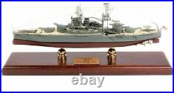 US Navy USS Arizona BB-39 Desk Top Display Battleship Ship 1/350 Boat WW2 Model
