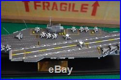 US Navy USS Forrestal CV-59 Professional Wood Carrier Model