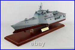 US Navy USS Independence LCS-2 Littoral Combat Ship Desk Display 1/120 ES Model
