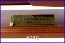 US Navy USS Independence LCS-2 Littoral Combat Ship Desk Display 1/120 XX Model