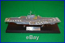 US Navy USS Roosevelt CV-42 Professional Wood Carrier Model