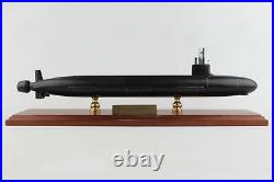 US Navy Virginia Class SSN-774 Desk Top Nuclear Submarine Ship 1/192 ES Model