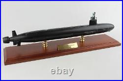 US Navy Virginia Class SSN-774 Desk Top Nuclear Submarine Ship 1/192 ES Model