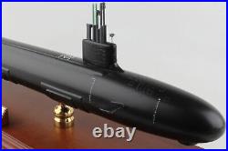 US Navy Virginia Class SSN-774 Desk Top Nuclear Submarine Ship 1/192 ES Model