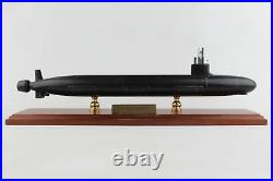 US Navy Virginia Class SSN-774 Desk Top Nuclear Submarine Ship 1/192 XX Model