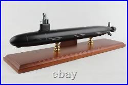 US Navy Virginia Class SSN-774 Desk Top Nuclear Submarine Ship 1/192 XX Model