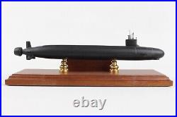 US Navy Virginia Class SSN-774 Desk Top Nuclear Submarine Ship 1/350 ES Model