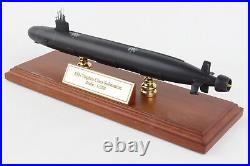 US Navy Virginia Class SSN-774 Desk Top Nuclear Submarine Ship 1/350 XX Model