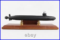 US Navy Virginia Class SSN-774 Desk Top Nuclear Submarine Ship 1/350 XX Model