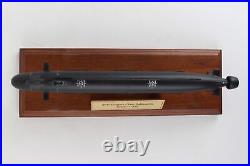 US Navy Virginia Class SSN-774 Desk Top Nuclear Submarine Ship 1/350 XX Model