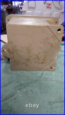 US Navy Warship USS BRISCOE DD- 977 Stbd Rudder Angle Order Ind