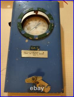 US Navy warship gauge, USS DEYO DD-989, USS BRISCOE DD-977 Gauge & Mount