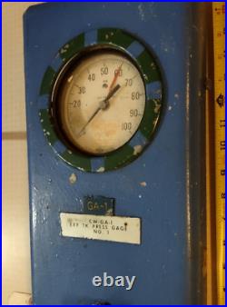 US Navy warship gauge, USS DEYO DD-989, USS BRISCOE DD-977 Gauge & Mount