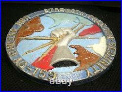 USA Research Ship Uss Oxford Ag 159 Strength -freedom -security Massive Plaque