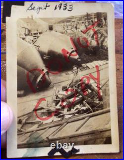 USLHS Lightship Diamond Shoals #105 B&W Snapshots (6) Portsmouth Depot