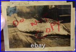 USLHS Lightship Diamond Shoals #105 Original Snapshots (9) Fishing 1930s