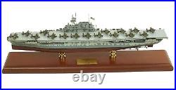 USN CV-8 USS Hornet Aircraft Carrier WWII Doolittle Desk Top 1/350 ES Ship Model