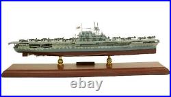 USN CV-8 USS Hornet Aircraft Carrier WWII Doolittle Desk Top 1/350 ES Ship Model