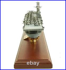 USN CV-8 USS Hornet Aircraft Carrier WWII Doolittle Desk Top 1/350 ES Ship Model