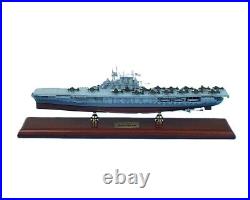 USN CV-8 USS Hornet Aircraft Carrier WWII Doolittle Desk Top 1/350 ES Ship Model