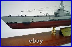 USN Electric Boat Company Gato Class Submarine Desk Top WW2 Sub 1/150 ES Model