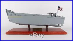 USN LCVP Landing Craft Vehicle Personnel Desk Display 1/24 Boat Ship ES Model