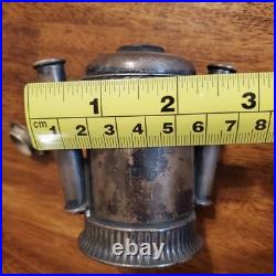 USN Smoking Lamp Antique International Silver Co silver soldered Rare