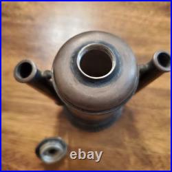 USN Smoking Lamp Antique International Silver Co silver soldered Rare