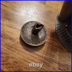 USN Smoking Lamp Antique International Silver Co silver soldered Rare