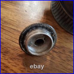 USN Smoking Lamp Antique International Silver Co silver soldered Rare