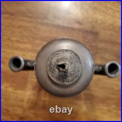 USN Smoking Lamp Antique International Silver Co silver soldered Rare